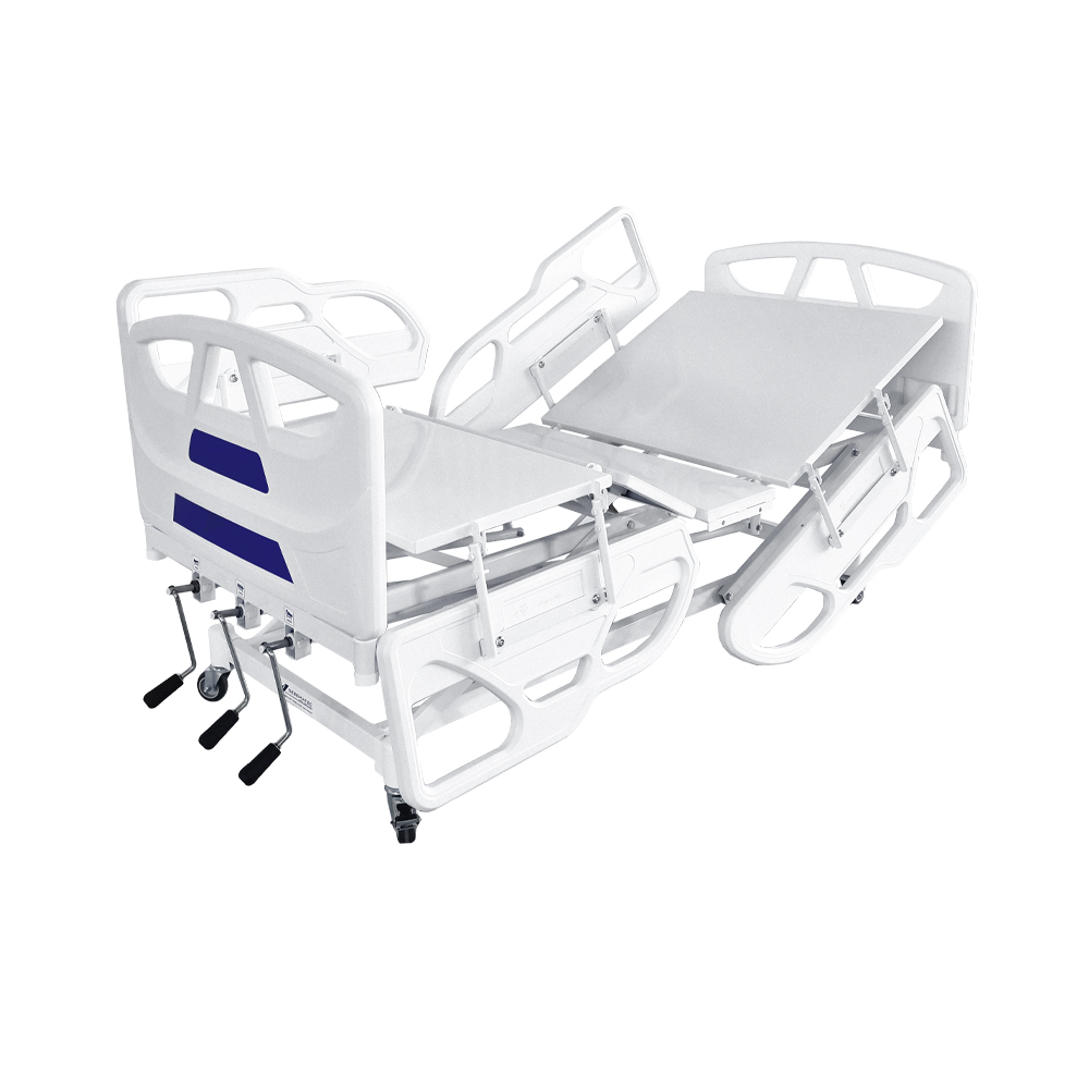 CAMA HOSPITALAR MANUAL  LUXO 7 POSIÇOES TODA INJETADA