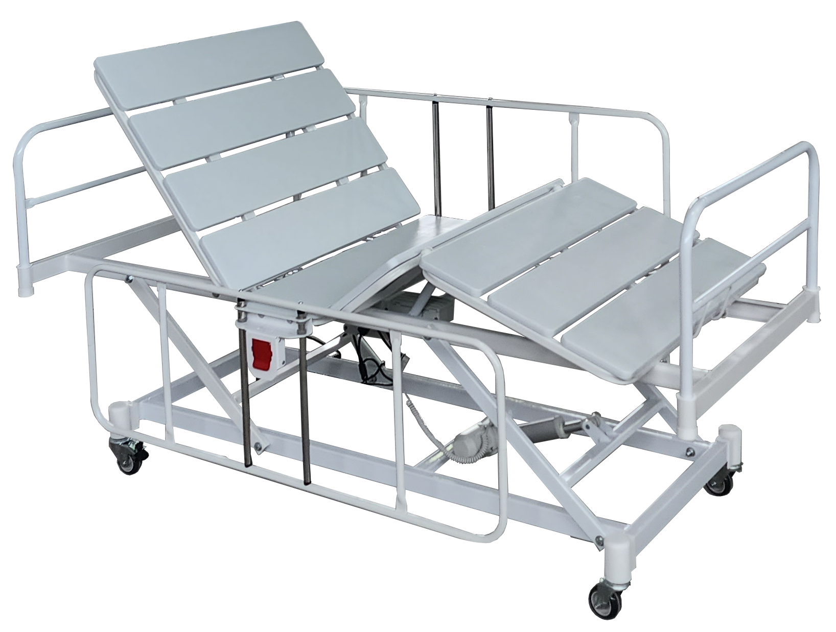 CAMA HOSPITALAR  MELHOR CUSTO E BENEFICIO 7 POSIÇOES TODA EM AÇO